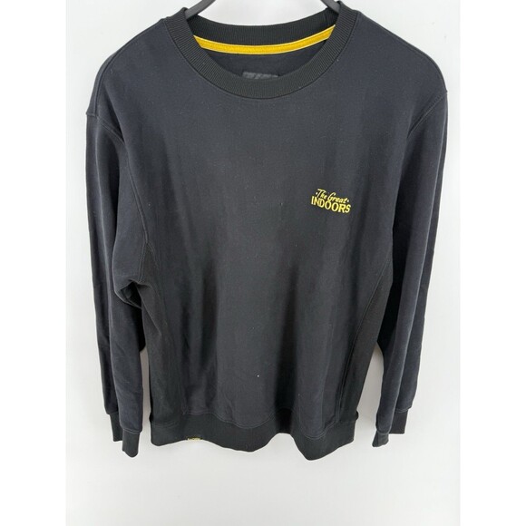 New Sadire Great Potdoors French Terry Sweater Black Size Medium - Picture 1 of 3